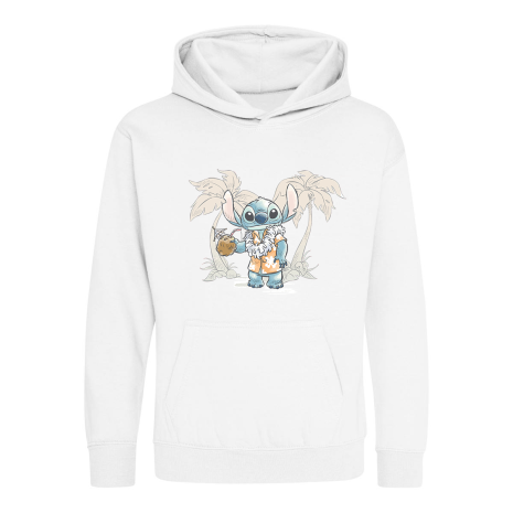 hOODIE (TORSO) WIT STICH PALMBOOM